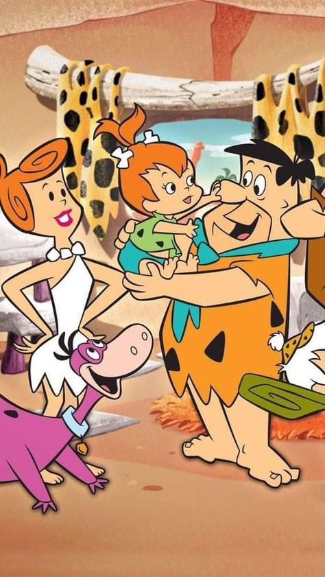 Flintstone Christmas, Fred Flintstones, Fred And Wilma Flintstone, Flintstone Cartoon, 70s Cartoons, Pebbles Flintstone, Disney Pixar Characters, Fred Flintstone, Hanna Barbera Cartoons