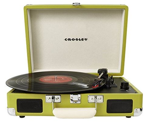 Record Player Setup, Crosley Record Player, Store Vinyl Records, Crosley Cruiser, Crosley Radio, Portable Record Player, Turntable Record Player, Retro Record Player, Ipod Dock