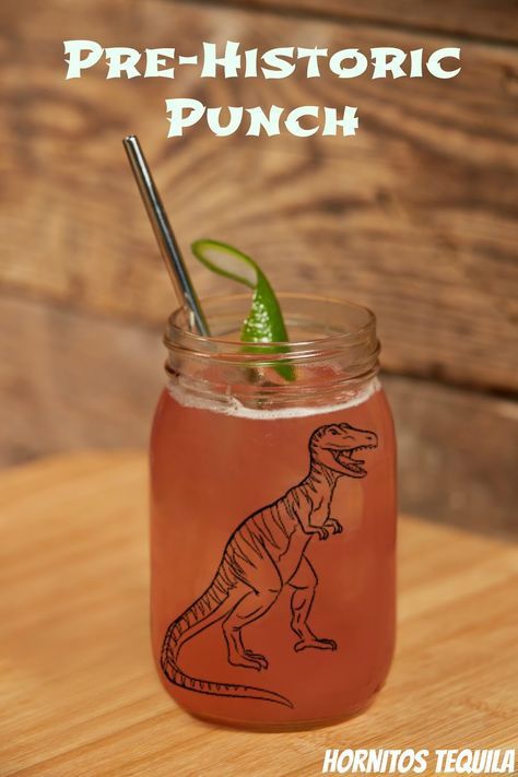 Missi Rose's Views: Experience the Thrill of a Brand New Adventure with @Hornitos Tequila! #JurassicWorld Punch Drink, Movie Night Theme, Jurassic Park Party, Movie Night Food, Jurassic Park Movie, Punch Drinks, Dinosaur Themed Birthday Party, Tacos And Tequila, Night Food