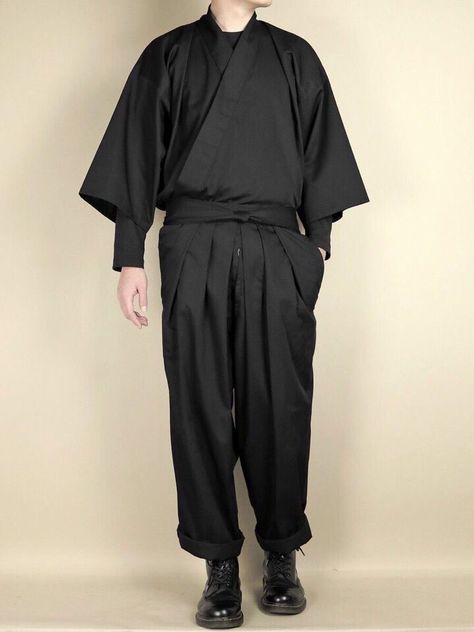 Samurai Fashion Men, Traditional Japanese Mens Clothing, Modern Japanese Clothing Men, Modern Kimono Men, Modern Samurai Fashion, Modern Kimono Fashion Outfits, Modern Kimono Fashion, Samurai Fashion, Tribe Fashion