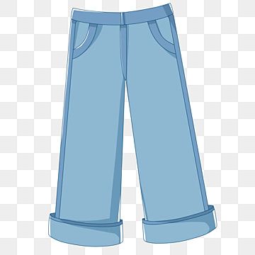 Pants Clipart, Jeans Illustration, Jeans Cartoon, Clothes Clipart, Pants Png, Jeans Drawing, Cartoon Clothes, Shoes Png, Pants Drawing