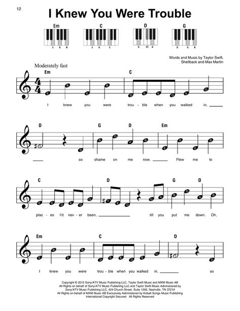 Taylor Swift Piano, Taylor Swift Guitar, Piano Easy, Taylor Swift Drawing, Easy Guitar Tabs, Kids Piano, Guitar Sheet, Taylor Swift Music, Guitar Sheet Music