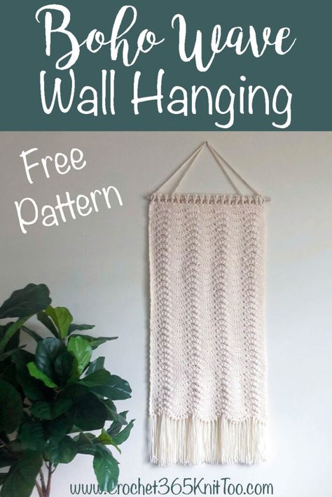 Diy Crochet Wall Hanging, Crochet Therapy, Crochet Conversion Chart, Leg Warmers Crochet Pattern, Crochet Wall Hanging, Wave Crochet, Octopus Crochet Pattern, Boho Waves, Hanging Crochet