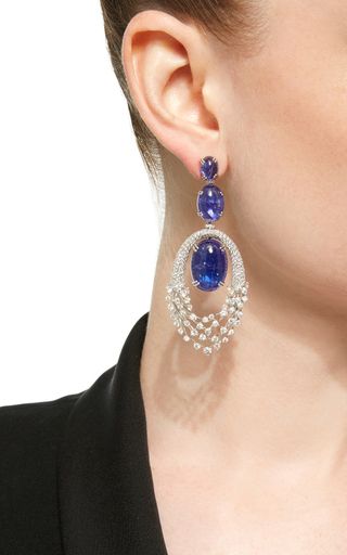 Color Energy, Princess Tiara, Moody Blues, Crown Jewels, Luxury Jewelry, Moda Operandi, Fashion Collection, Tiara, Diamond Jewelry