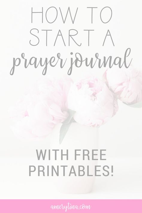 How to start a prayer journal (with free scripture printables!) Word Journal, Prayer Journal Template, Family Prayers, Free Scripture Printables, Prayer Journal Printable, Faith Journal, Prayer Journaling, Perfect Person, Free Bible Study