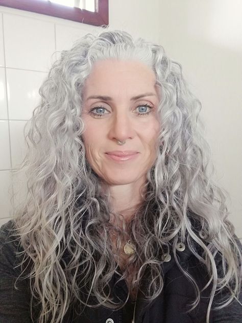 Gray Wigs, Grey Wigs, Grey Curly Hair, Gorgeous Gray Hair, Grey Hair Inspiration, Beautiful Gray Hair, Grey Wig, Long Gray Hair, Curly Lace Front Wigs