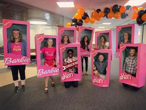 The Barbie Army 🥇 Best Group Costume - 2022 AT&T HR Halloween Contest . . . . . . #lifeatatt #halloween #barbie #barbiedoll… | Instagram Barbie Office, Halloween Barbie, Office Halloween, Barbie Halloween, Barbie Costume, Group Costumes, Halloween Contest, Costume Diy, Diy Car