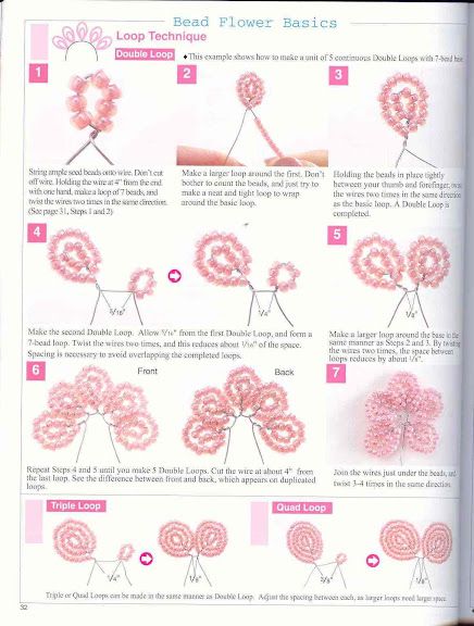 = Beaded Bouquet, Beaded Flowers Patterns, Seed Bead Flowers, French Beaded Flowers, Beading Techniques, Seed Bead Tutorial, Beaded Crafts, Beading Projects, Beaded Jewelry Patterns