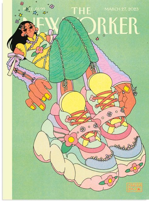 The New Yorker Magazine, New Yorker Magazine, New Yorker Covers, Gear Art, Riso Print, The New Yorker, Spring Style, New Yorker, Grafik Design