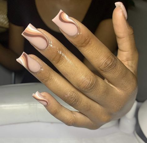 Brown Acrylic Nails, Acrylic Toe Nails, Ombre Acrylic Nails, Colored Acrylic Nails, Work Nails, French Tip Acrylic Nails, Short Square Acrylic Nails, Long Acrylic Nails Coffin, Long Square Acrylic Nails