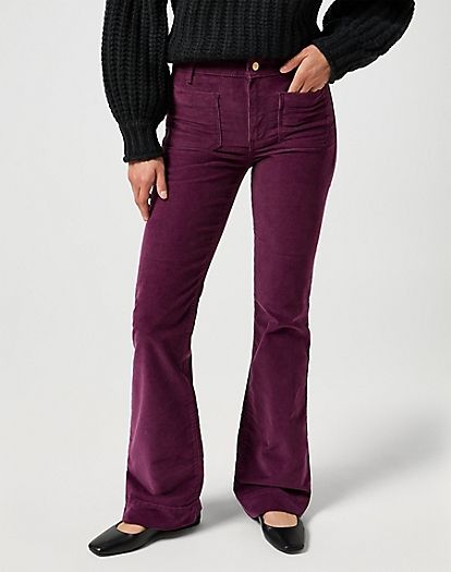 Flare Jeans in Italian Plum | Women&apos;sFor the ride of life | Wrangler® The Flare, Flare Jeans, Plum, Quick Saves