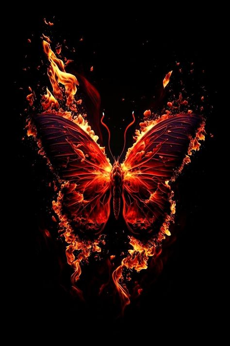 Beautiful Butterflies Art, Dark Phone Wallpapers, Butterfly Pictures, Beautiful Dark Art, Cool Wallpapers Art, Arte Fantasy, Pretty Wallpapers Backgrounds, Butterfly Wallpaper, Butterfly Art