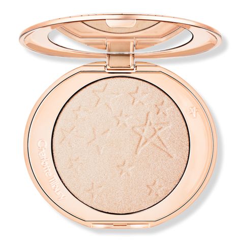 Moonlit Glow Glow Glide Face Architect Highlighter - Charlotte Tilbury | Ulta Beauty Highlighter Charlotte Tilbury, Charlotte Tilbury Highlighter, Instant Lifts, Fancy Makeup, Unisex Makeup, Powder Highlighter, Dream Gift, Makeup Room, Highlighter Makeup