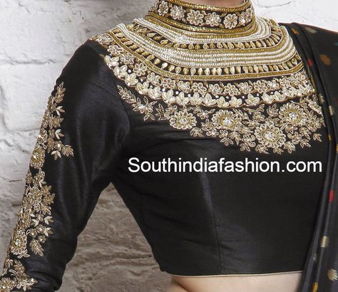 high neck maharani blouse High Neck Blouse Pattern, High Neck Blouse Designs, Neck Blouse Designs, 50 Blouse Designs, Blouse Designs High Neck, Trendy Patterns, Sari Blouse Designs, Silk Saree Blouse Designs, Elegant Blouse Designs