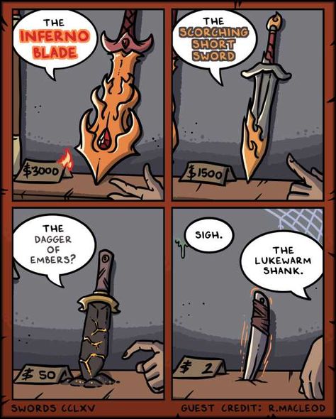 [Source: Swords Comics] The post Fire Types [Comic] appeared first on Geeks are Sexy Technology News. Dnd Equipment, D D Funny, Dungeons And Dragons Memes, Dragon Memes, Dnd Funny, D&d Dungeons And Dragons, Dungeons And Dragons Homebrew, Gaming Memes, Geek Culture