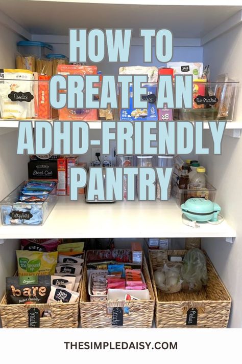 Organized Pantry Pantry Inventory, Executive Functioning, Todo List, Organizing Tips, Be Organized, Organizing Systems, No Waste, Organization Tips, Pantry Organization