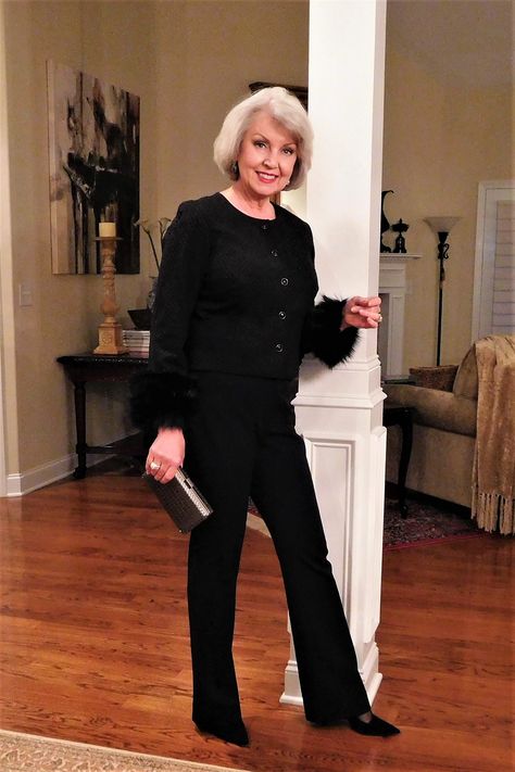 The Rule Of Three - SusanAfter60.com Susan After 60 2022 Most Recent Posts, Semi Formal Outfits For Women Classy, Semi Formal Outfits For Women, The Rule Of Three, Tailored Pants Women, Clothes For Women Over 60, Good At Math, Reunion Outfit, Wedding Pants