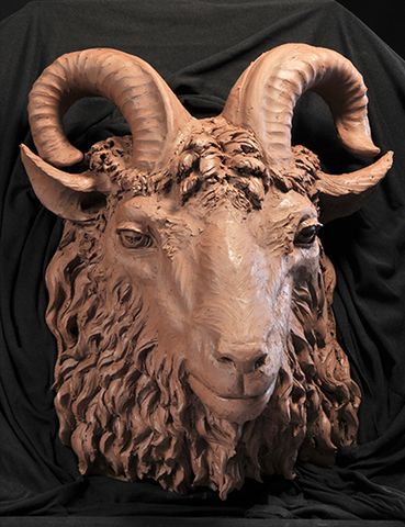 Animal Gallery – PCF Studios Philippe Faraut, Goat Sculpture, Art Deco Room, Animal Anatomy, Sculpture Ideas, Sheep And Lamb, Ceramics Ideas, Clay Animals, Ceramic Animals