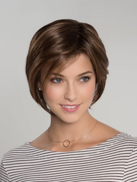 Brown Bob Haircut, Straight Bob Hairstyles, Stacked Bob Hairstyles, Pixie Bob Haircut, Chin Length, Chin Length Bob, Bob Haircut With Bangs, Haircut Inspiration, Bob Haircuts For Women