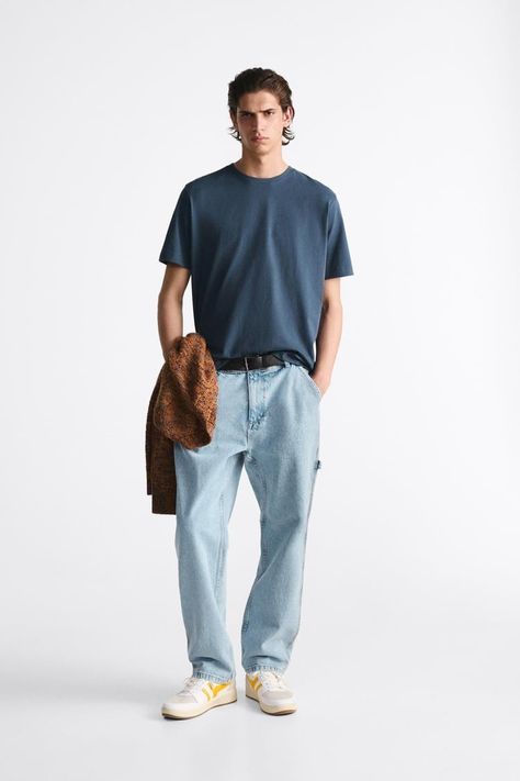 Light Blue Shirt Outfit Men, Light Blue Shirt Outfit, Blue Tshirt Outfit, Blue Shirt Outfit Men, Blue Shirt Outfit, Audition Outfit, 2020s Fashion, Shirt Outfit Men, Light Blue Shirt