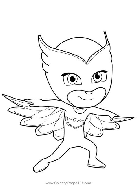 Pj Masks Coloring, Pj Masks Printable, Pj Masks Coloring Pages, Pj Masks Owlette, Coloring Mask, Pj Masks Birthday Party, Rabbit Colors, Tema Disney, Mask Drawing