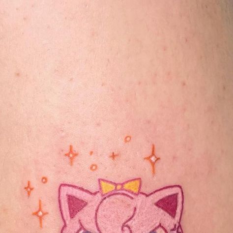 irang ☘️♡°ஂ 𝘛𝘢𝘵𝘵𝘰𝘰 𝘈𝘳𝘵𝘪𝘴𝘵 | Angry Jigglypuff 🫧💥🎵🎤 | Instagram Angry Jigglypuff, Tattoo Artist, Tattoo Artists, Tattoos, Instagram