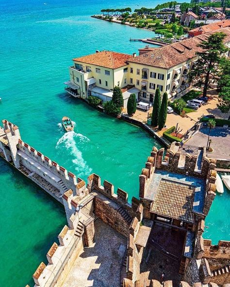 Here's a 12 Best Things To Do In Riva Del Garda, Italy  If you want to explore a place with beautiful scenery, a relaxing ambiance and, of course, delicious food, Riva Del Gara is the place for you! Sirmione, Garda Lake, Italy   @pinkine  #travel #travelguide #travel2020 #travelitaly #traveltheworld #worldtravel #travelgoals #travelbucketlist #bucketlist #travelitinerary #thingstodo #bestplaces #travellist Lake Garda Italy, Garda Italy, Riva Del Garda, Regions Of Italy, Sicily Italy, Lake Garda, Travel Outdoors, Windsurfing, Italy Vacation