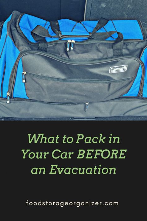 Emergency Preparedness Kit List, Evacuation Checklist, Evacuation Bag, Car Survival Kits, Evacuation Kit, Emergency Go Bag, Emergency Preparedness Items, Emergency Preparedness Food Storage, Survival Skills Emergency Preparedness