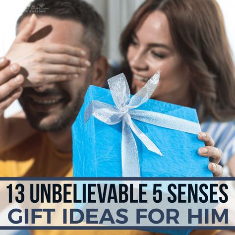 Sight. Smell. Taste. Hearing. Touch. These gifts have all the five senses! #5sensesgifts #5sensesgiftideas #5sensesgiftsforhim Hear Gift Ideas For Him, Hearing Gifts For Him, Gifts For My Husband, The Good Wife's Guide, 5 Senses Gift, Senses Gift, Trip Hacks, Birthday Present For Husband, Poker Gifts