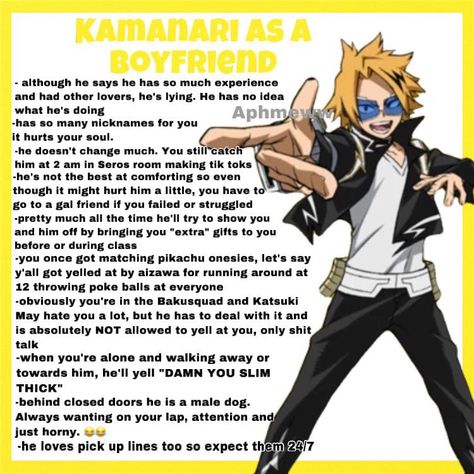 Image may contain: text Anime Tropes, Mha Babies, Manga Kakegurui, Romance Animes, Boyfriend Scenarios, Kaminari Denki, Human Pikachu, Pika Pika, Denki Kaminari