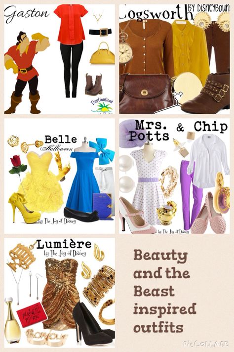 Beauty And The Beast Dress Up, Beauty And The Beast Outfit, Beauty And The Beast Characters Costumes, Beauty And The Beast Bounding, Beauty And The Beast Outfit Ideas, Beauty And The Beast Costume Ideas, Beauty And The Beast Inspired Outfits, Disney Bounding Beauty And The Beast, Beauty And The Beast Dapper Day