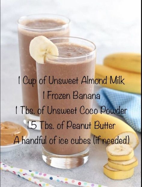 Smoothy Ideas, Peanutbutter Smoothie Recipes, Iced Coffee Protein Shake Recipe, Boost Drink, Smoothie Guide, Fruit Smoothie Recipes Healthy, Protein Smoothies, Protein Shake Smoothie, Smoothie Recipes Healthy Breakfast