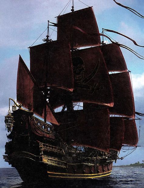 Hector Barbossa, Pirate Ship Art, Model Sailing Ships, Caribbean Queen, Navi A Vela, Pirate Bay, Bateau Pirate, Old Sailing Ships, Star Wars The Old