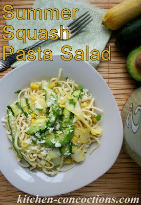 Zucchini Squash Recipes, Corn And Avocado Salad, Summer Squash Pasta, Cooking Sweet Corn, Chili Lime Vinaigrette, Ribbon Pasta, Butternut Squash Salad, Squash Pasta, Linguine Pasta