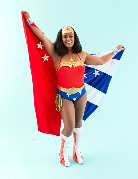 Save this easy DIY Halloween costume idea to turn into Wonder Woman. Jason Todd Batman, Justice League Wonder Woman, Woman Costume, Halloween Costume Idea, Wonder Woman Art, Diy Halloween Costumes Easy, Wonder Woman Costume, Diy Halloween Costume, Blue And White Fabric