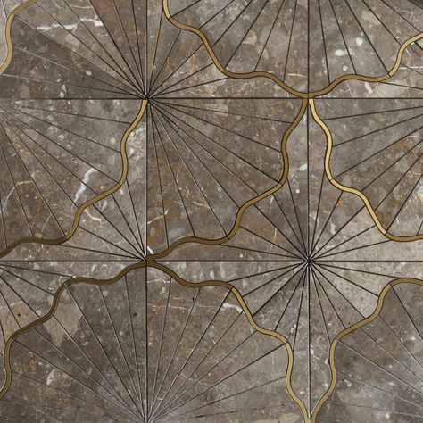 Lotus Tile, Lotus Decor, Marble Pattern Texture, Floor Pattern Design, Traditional Restaurant, Paving Pattern, Lotus Pattern, Beautiful Flooring, Carpet Texture