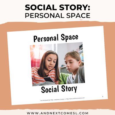 Social Story For Kids, Personal Space Social Story, Free Social Stories, Social Skills Lessons, Social Story, Social Skills Activities, Teaching Social Skills, Conversation Skills, How To Teach Kids