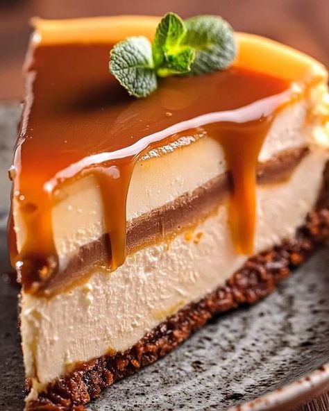 Martha Stewart Recipe | Luxurious Caramel Apple Cheesecake | Facebook Martha Stewart Recipes, Caramel Apple Cheesecake, Apple Cheesecake, Southern Recipes Soul Food, Mama Recipe, Cheesecake Cake, Easy Cheesecake, Caramel Apple, Graham Cracker Crumbs