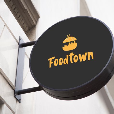 Food town logo design #diseno #filipino #philippines🍫. Town Logo, Food Brand Logos, Organic Food Logo, Logo Design Graphics, Sushi Logo, Vietnamese Street Food, Food Logo Design Inspiration, Food Videography, Telling Your Story