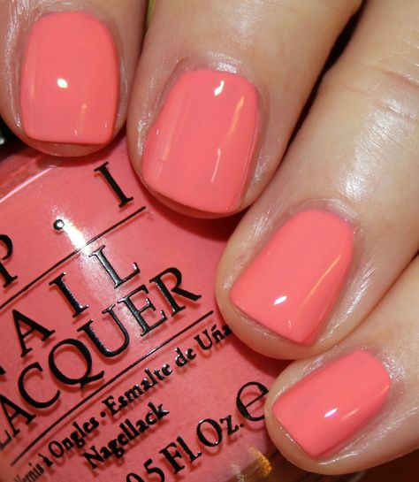 opi got myself into a jambalaya | As I recall, Zoya has at least one or two peachy-pink polishes in the ... Opi Nail Polish Colors, Opi Gel Nails, Opi Nail Colors, Pink Nail Polish, Nail Colours, Opi Nail Polish, Diy Summer, Pink Nail, Opi Nails