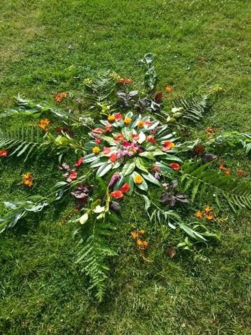 Summer Solstice & Litha: Midsummer Magic & Merriment - JSouthernStudio Earth Offerings, Midsummer Celebration, Summer Mandala, Summer Solstice Ritual, Wild Witch, Summer Solstice Party, Solstice Festival, Midsummer's Eve, Solstice Party