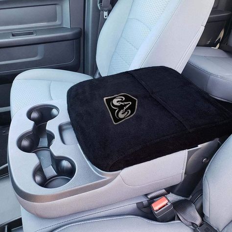 Dodge Ram 1500 Accessories and Mods - Official Licensed Ram Logo Embroidered Armrest Center Console Cover for Ram 2014-2020 Cover fits All The Pics Shown Except Red X Photo FYI Ram Has Changed The Logo to Silver Dodge Ram Truck Accessories, Ram 2014, Dodge Ram 1500 Accessories, Dodge Ram Accessories, Ram Trucks Accessories, Ram 1500 Accessories, Tundra Accessories, Ram Accessories, Ram Logo