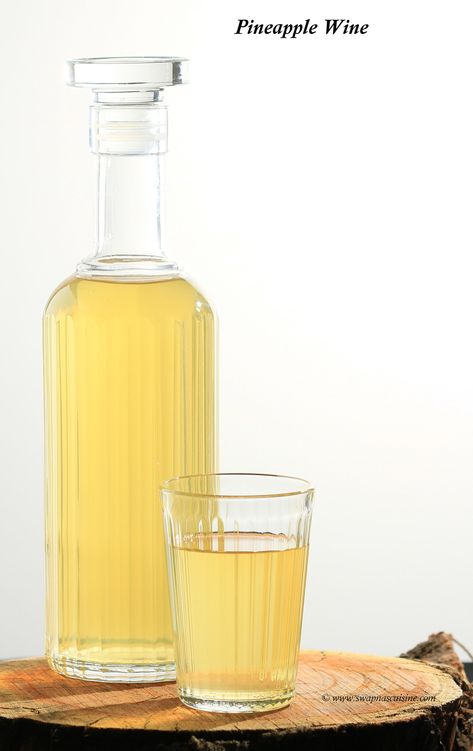 Pineapple Wine Recipe Pineapple Wine Recipe, Pineapple Liqueur Recipes, Liquor Making, Pineapple Wine, Wine Making Recipes, Homemade Wine Recipes, Mead Wine, Mead Recipe, Homemade Alcohol