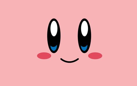 Kirby’s food is good 😆  https://youtu.be/THR-7HPfHLE Kirby Wallpaper, Kirby, Ipad, Wallpapers, Square, Pink, Blue, Black