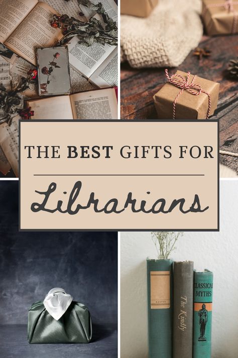 The Best Gifts for Librarians Library Volunteer Appreciation Gifts, Librarian Christmas Gifts, Library Gift Ideas, Gifts For The Reader, Librarian Gift Ideas Diy, Gift Ideas For Book Lovers Diy, Librarian Retirement Gift, Diy Gift For Book Lovers, Librarian Gift Ideas