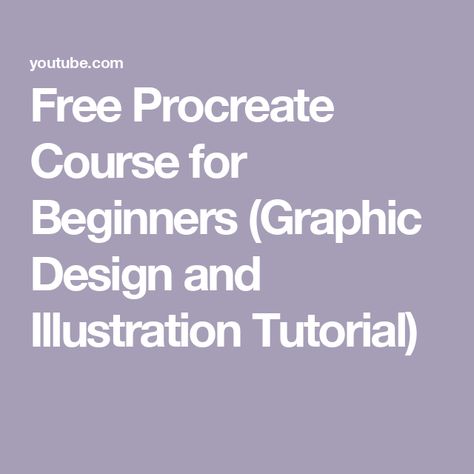 Free Procreate Course for Beginners (Graphic Design and Illustration Tutorial) Procreate Course, Procreate Classes, Procreate App Tutorial, Procreate Tutorials, Procreate Ipad Tutorials, Illustration Tutorial, Ipad Tutorials, Procreate Ipad Art, Free Procreate