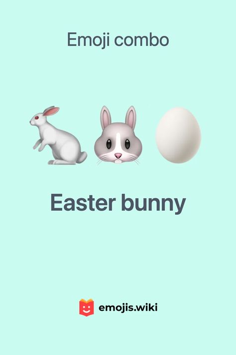 🐇🐰🥚 — Easter emoji combinations. Find more on our website! Easter Emoji Combinations, Easter Emojis, Bunny Emoji, Emoji Combos, Resurrection Of Jesus Christ, The Resurrection Of Jesus, Resurrection Of Jesus, Emoji Combinations, Family Feast