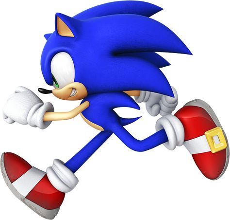 Sonic Transparent, Sonic The Hedgehog Running, Hedgehog Running, Tattoo Alien, Sonic Running, Sonic Png, Sonic Pictures, Modern Sonic, Original Sonic