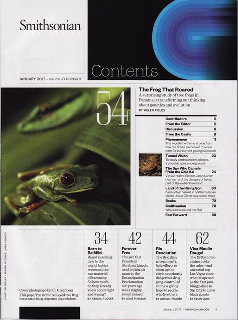 Table Of Contents Magazine, Magazine Table Of Contents, Table Of Contents Design, Magazine Table, Table Of Contents Page, Magazine Contents, Travel Magazine, Content Page, Publication Design