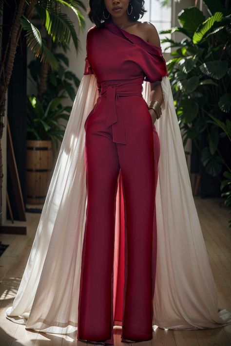 solid color one shoulder short sleeve jumpsuit 106390 Short Sleeve Jumpsuit, Stylish Jumpsuit, Look Short, Blouse Tank Top, Sweater Jumpsuit, Short Sleeve Jumpsuits, Tank Top Dress, Jumpsuit With Sleeves, Jumpsuit Fashion